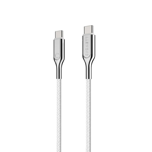 Cygnett Armored 2.0 C to C (5A/100W ) Cable 10cm, White