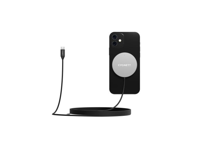 Cygnett MagCharge Cable 7.5W Black 2M